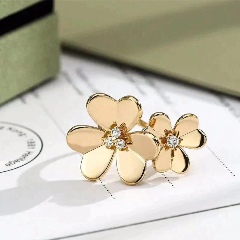 [Marin]CLOVER COMOS GOLD DIAMOND RING