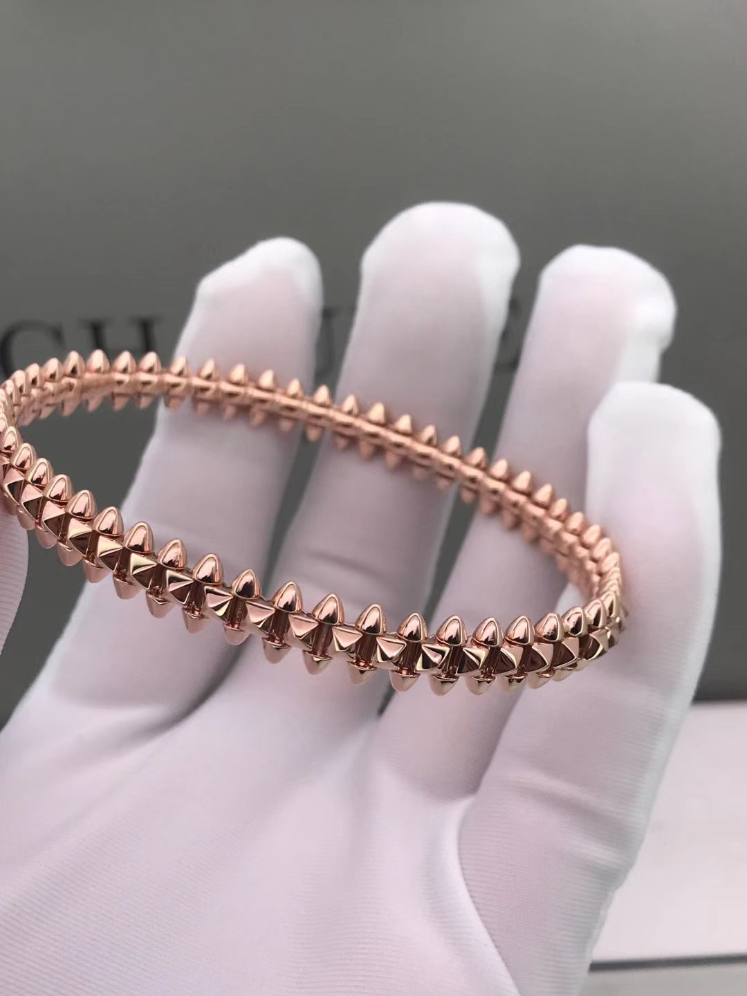 [Marin]CLASH PINK GOLD BRACELET