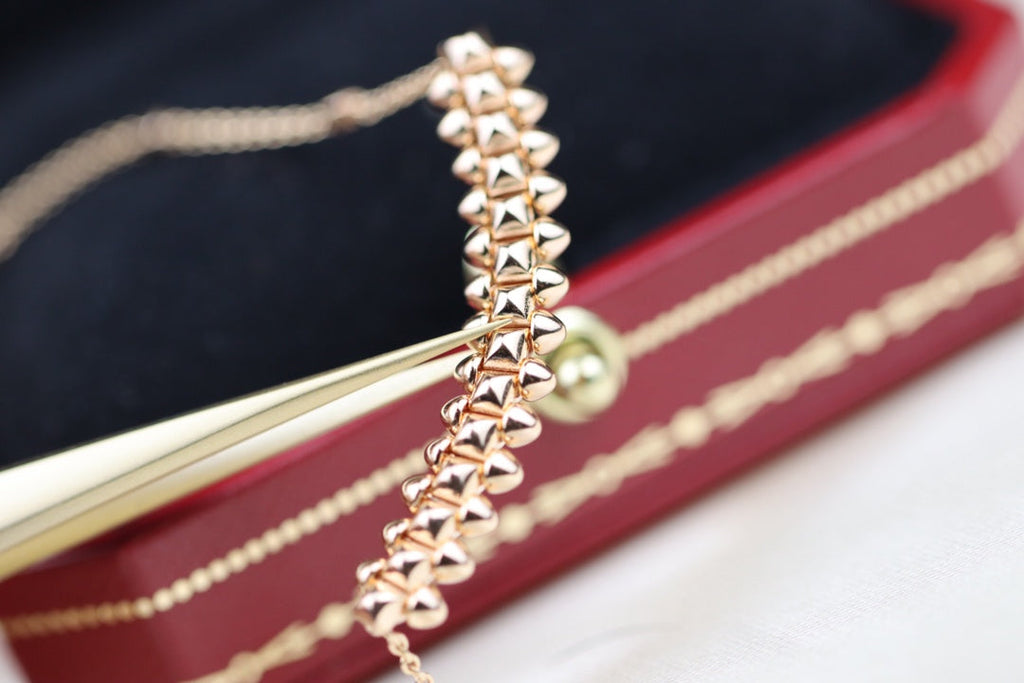 [Marin]CLASH PINK GOLD NECKLACE