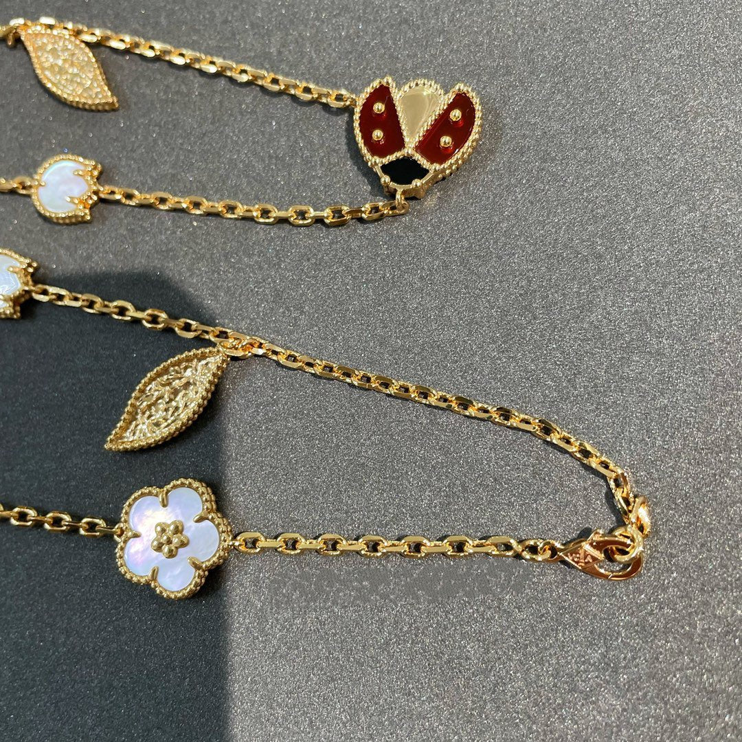 [Marin]ラッキー スプリング 15 モチーフ ゴールド ネックレス