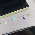 [Marin]LUCKY SPRING SILVER BRACELET 4 MOTIF