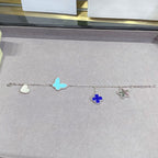 [Marin]LUCKY SPRING SILVER BRACELET 4 MOTIF
