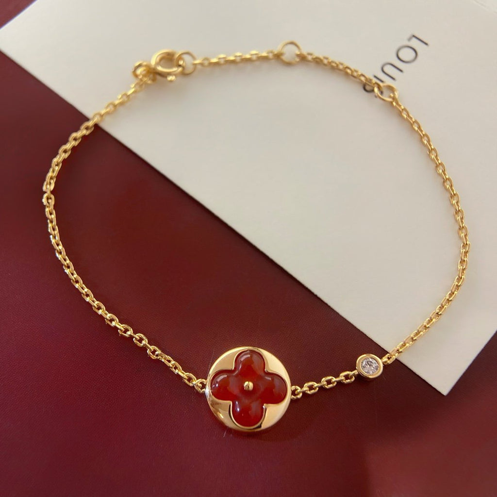 [マリン]サンペンダントカーネリアンブレスレット
