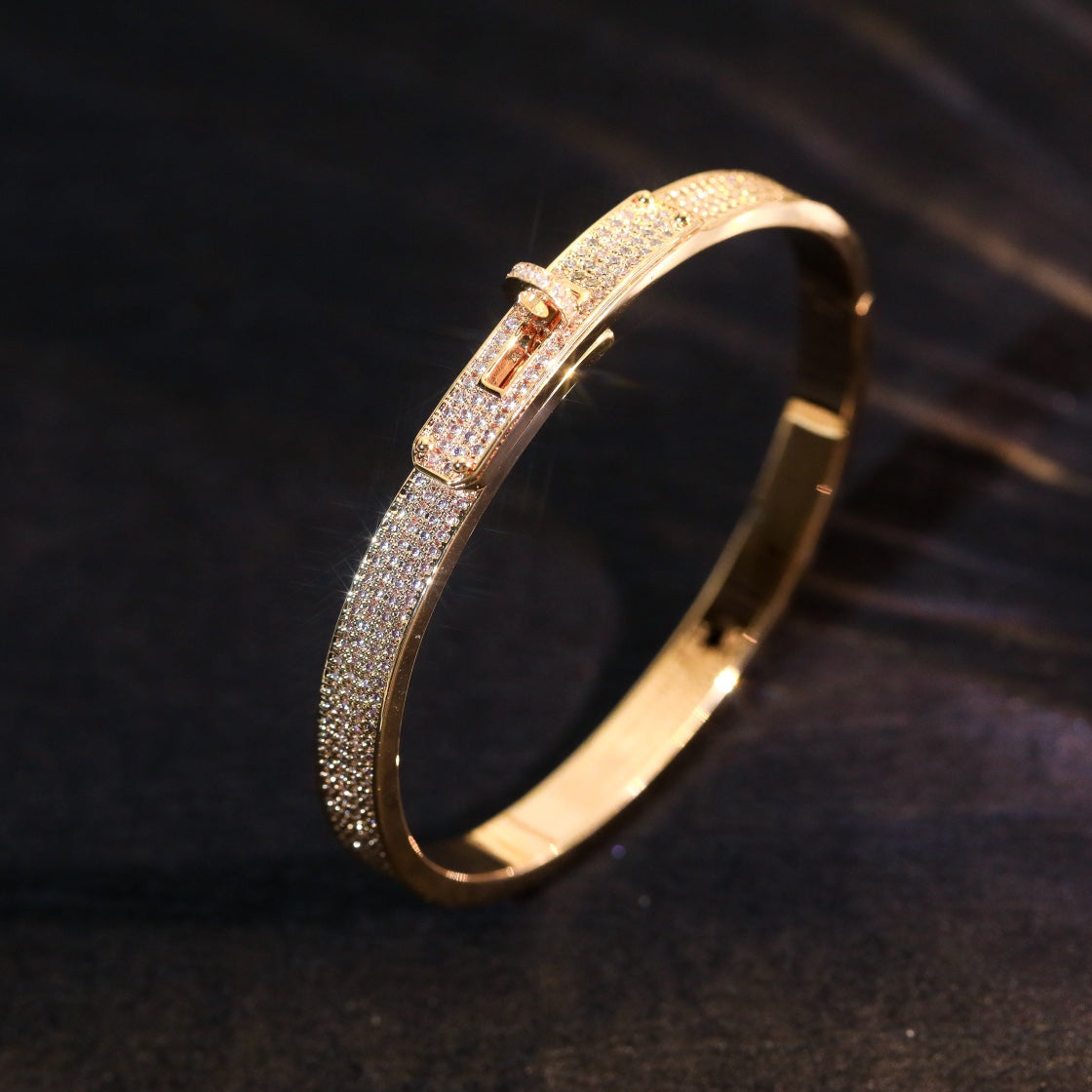 [Marin]KELLY BRACELET DIAMOND PAVED
