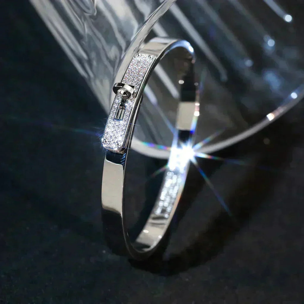 [Marin]KELLY SILVER DIAMOND BRACELET