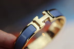 [Marin]H BRACELET 12MM BLEU GRIS