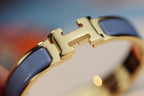 [Marin]H BRACELET 12MM BLEU GRIS