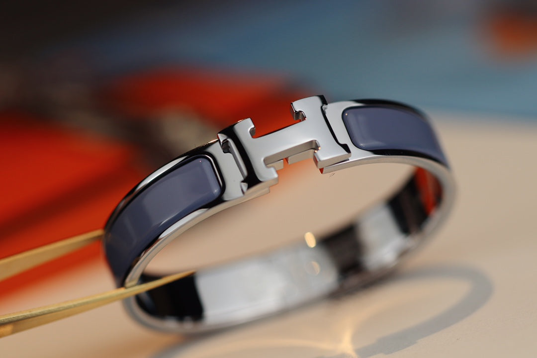[Marin]H BRACELET 12MM BLUE GRAY
