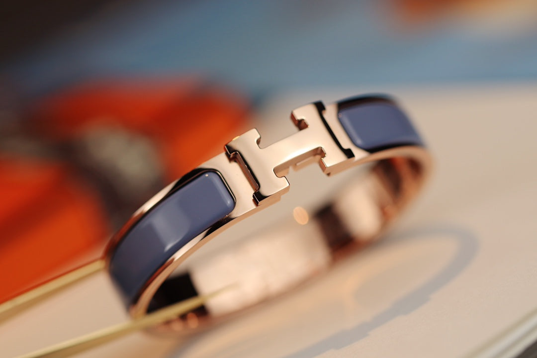 [Marin]H BRACELET 12MM BLUE GRAY