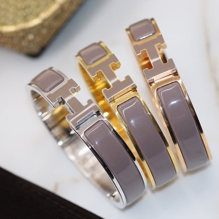 [Marin]H BRACELET 12MM BROWN