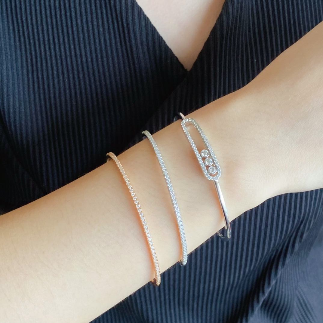 [Marin]MINI DIAMOND TENNIS BRACELET