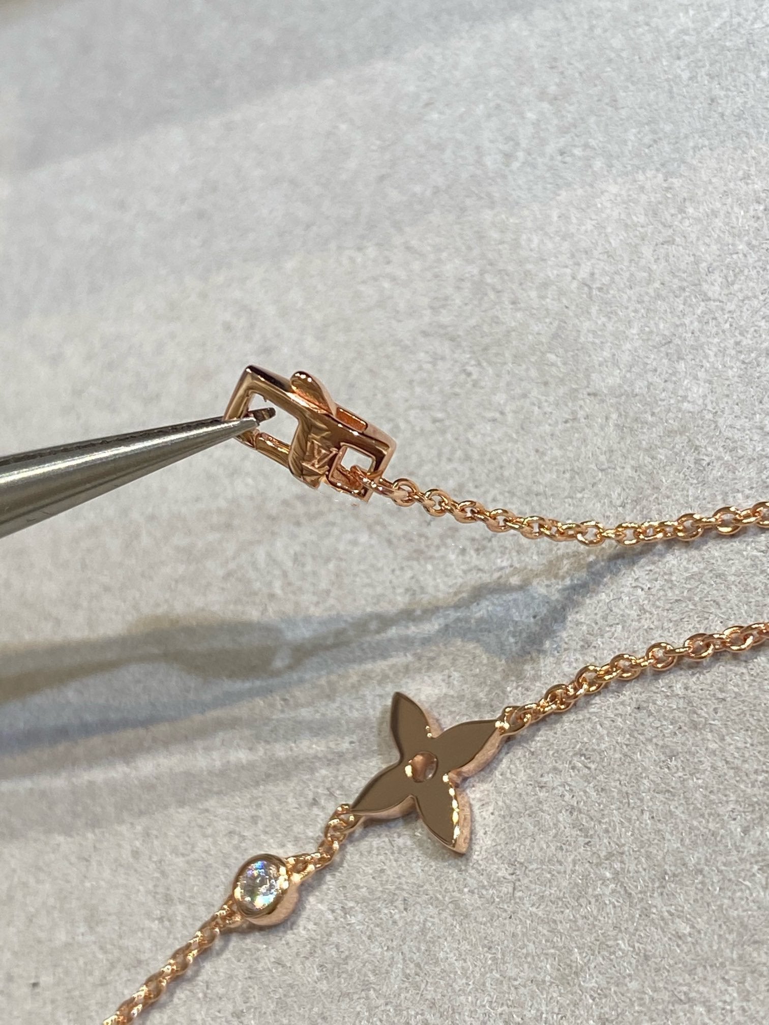 [Marin]STAR DIAMOND PINK GOLD BRACELET
