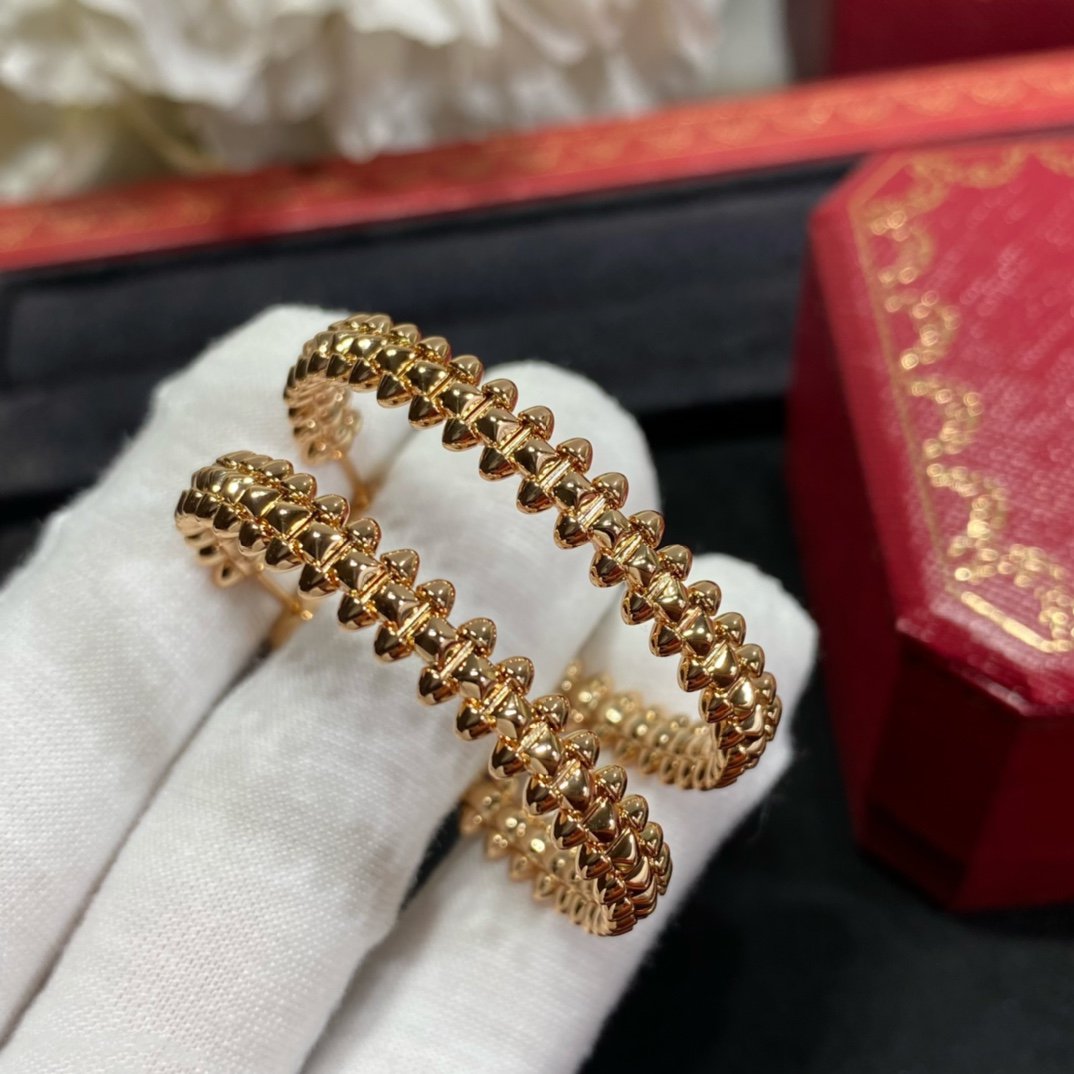 [Marin]CLASH LARGE HOOP EARRINGS