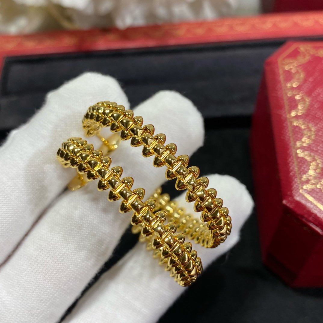 [Marin]CLASH LARGE HOOP EARRINGS