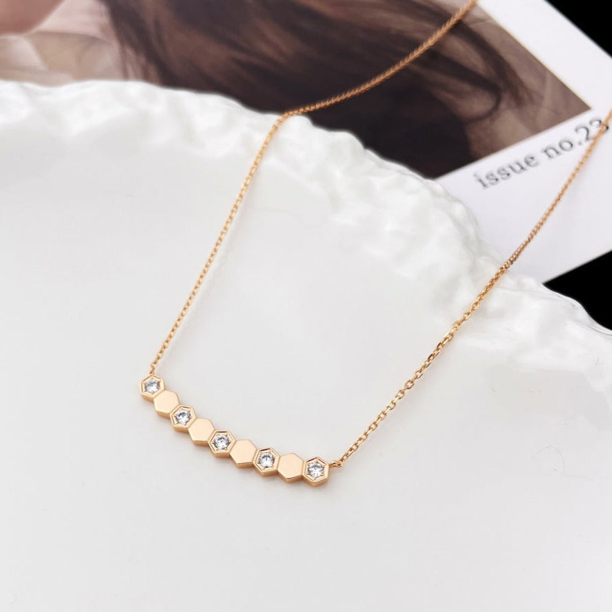[Marin]BEE MY LOVE DIAMOND NECKLACE