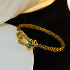 [Marin]FORCE 10 GOLD GREEN DIAMOND PAVED
