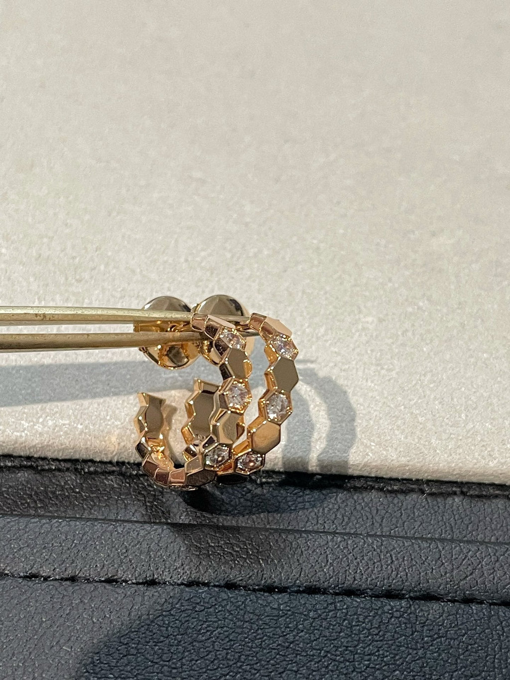 [Marin]Hollow Design Four-Leaf Clover Flower Shape Ring