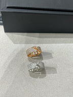 [Marin]LIENS EVIDENCE  DIAMOND PAVED RING