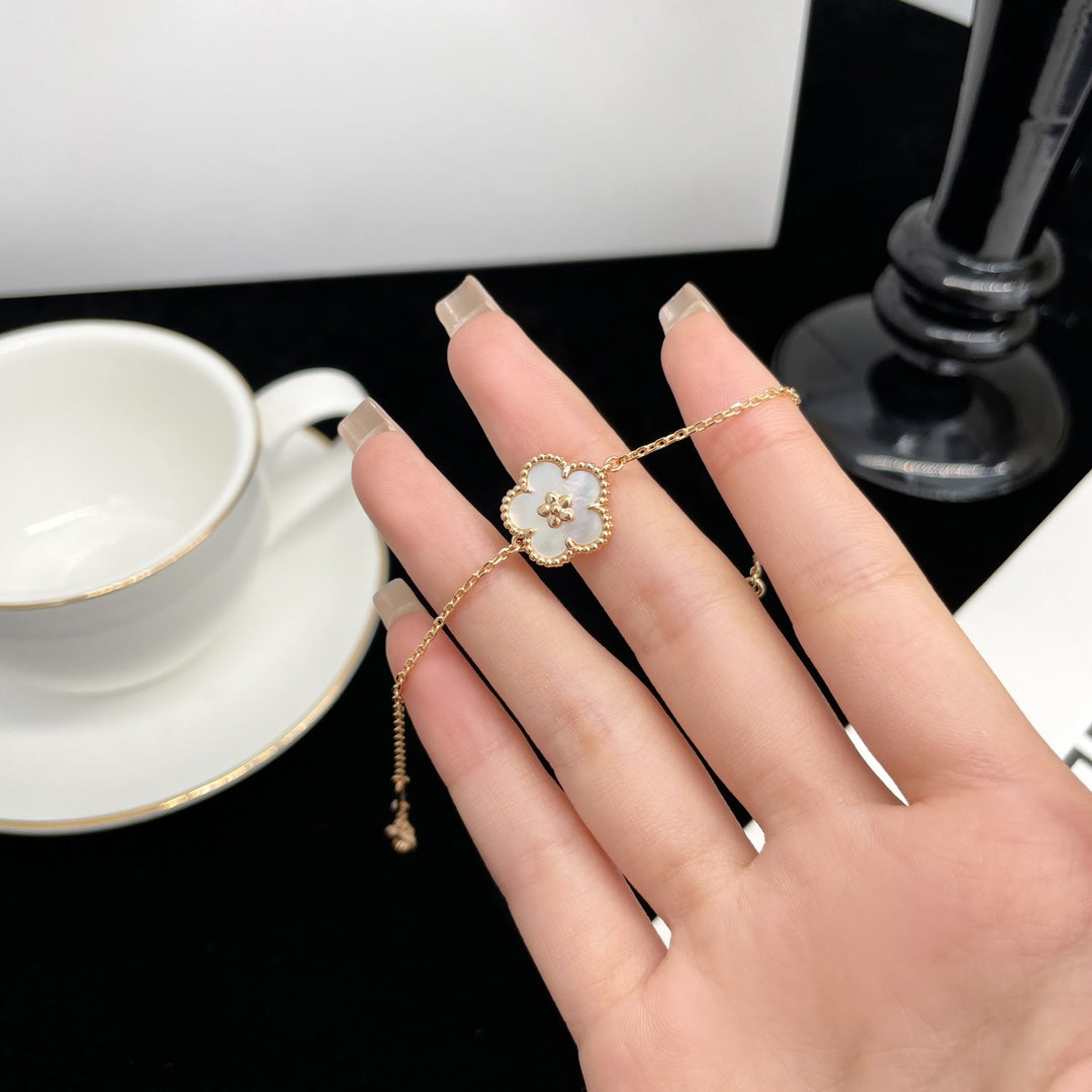 [Marin]LUCKY SPRING ROSE GOLD MOP BRACELET