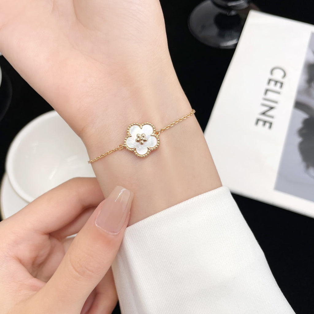 [Marin]BRACELET LUCKY SPRING MOP OR ROSE