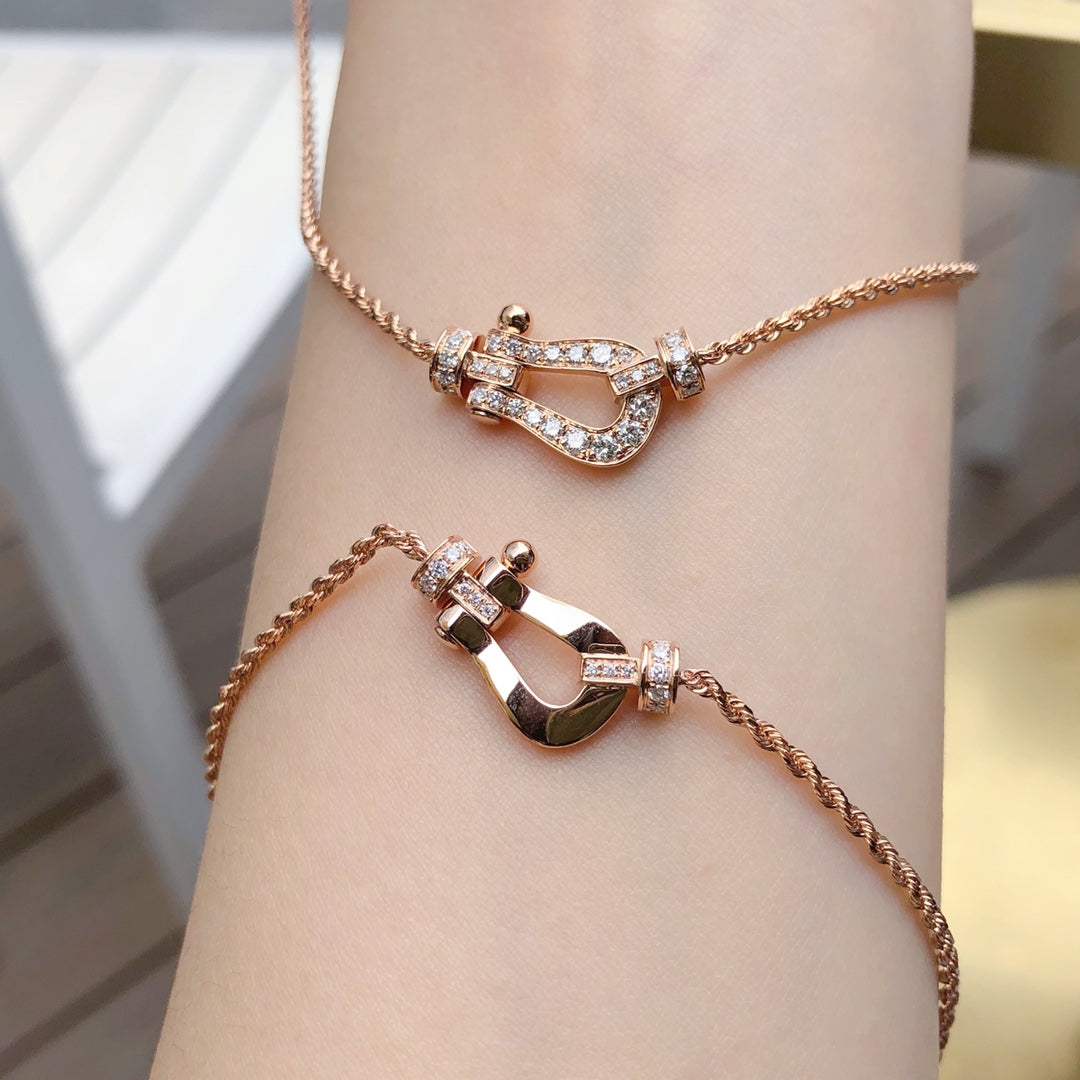 [Marin]FORCE 10 PINK GOLD DIAMOND NECKLACE