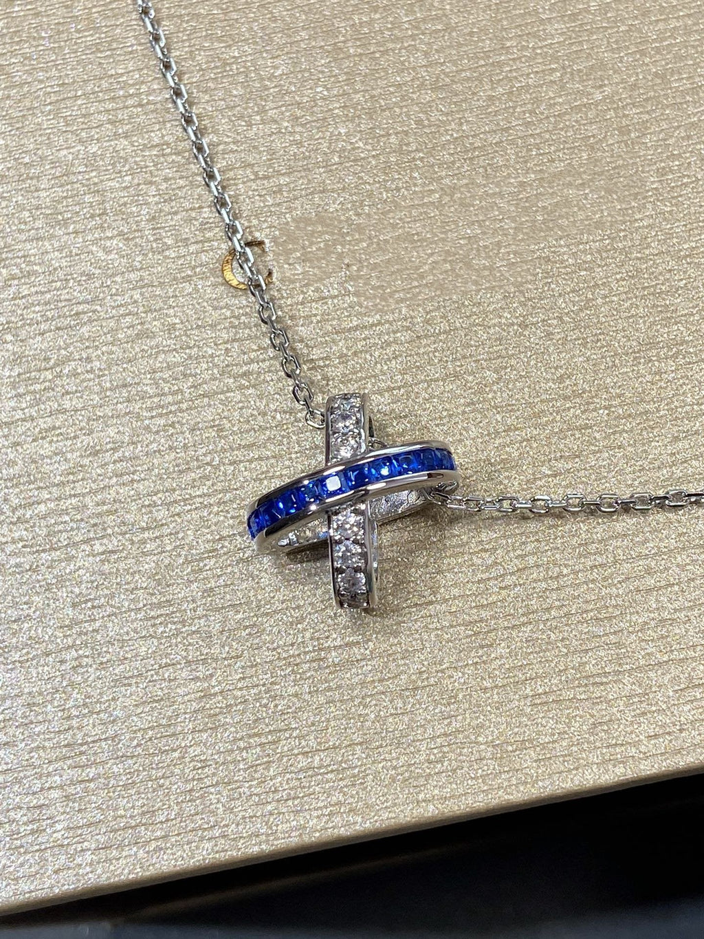 [Marin]LIENS ダイヤモンド シルバーネックレス