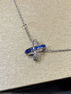 [Marin]LIENS ダイヤモンド シルバーネックレス
