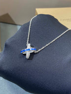 [Marin]LIENS ダイヤモンド シルバーネックレス