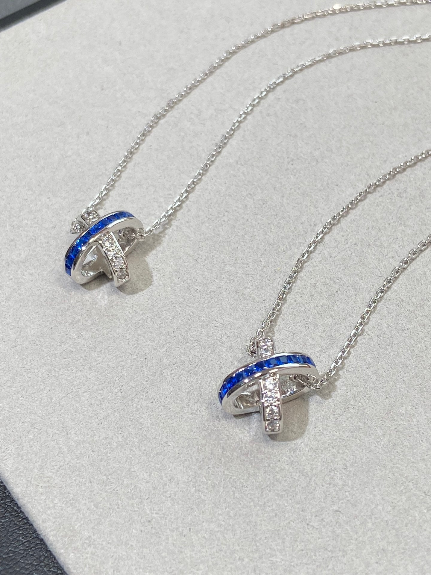 [Marin]LIENS ダイヤモンド シルバーネックレス