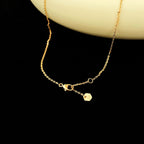 [Marin]BEE MINI PEDANT DIAMOND NECKLACE