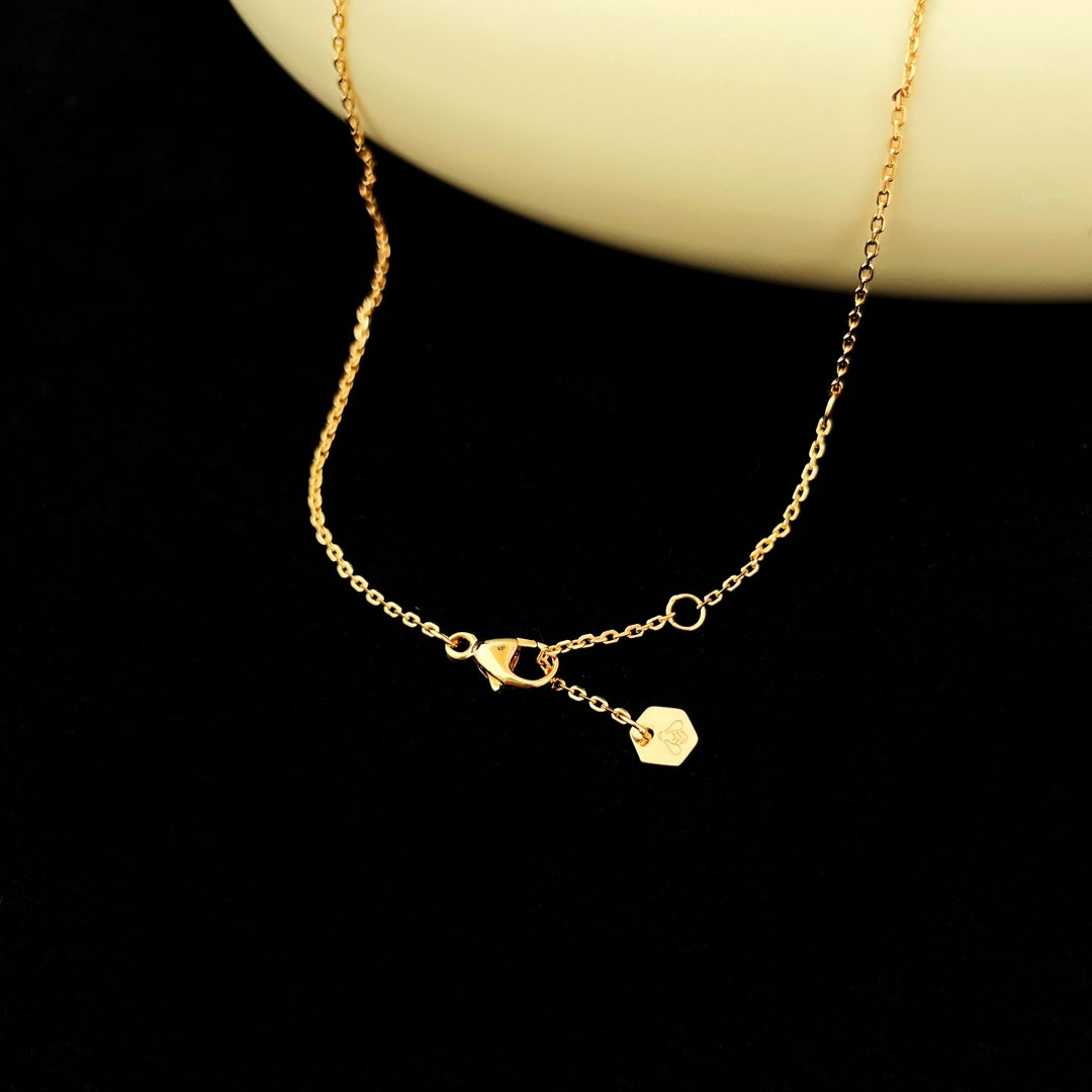 [Marin]BEE MINI PEDANT DIAMOND NECKLACE