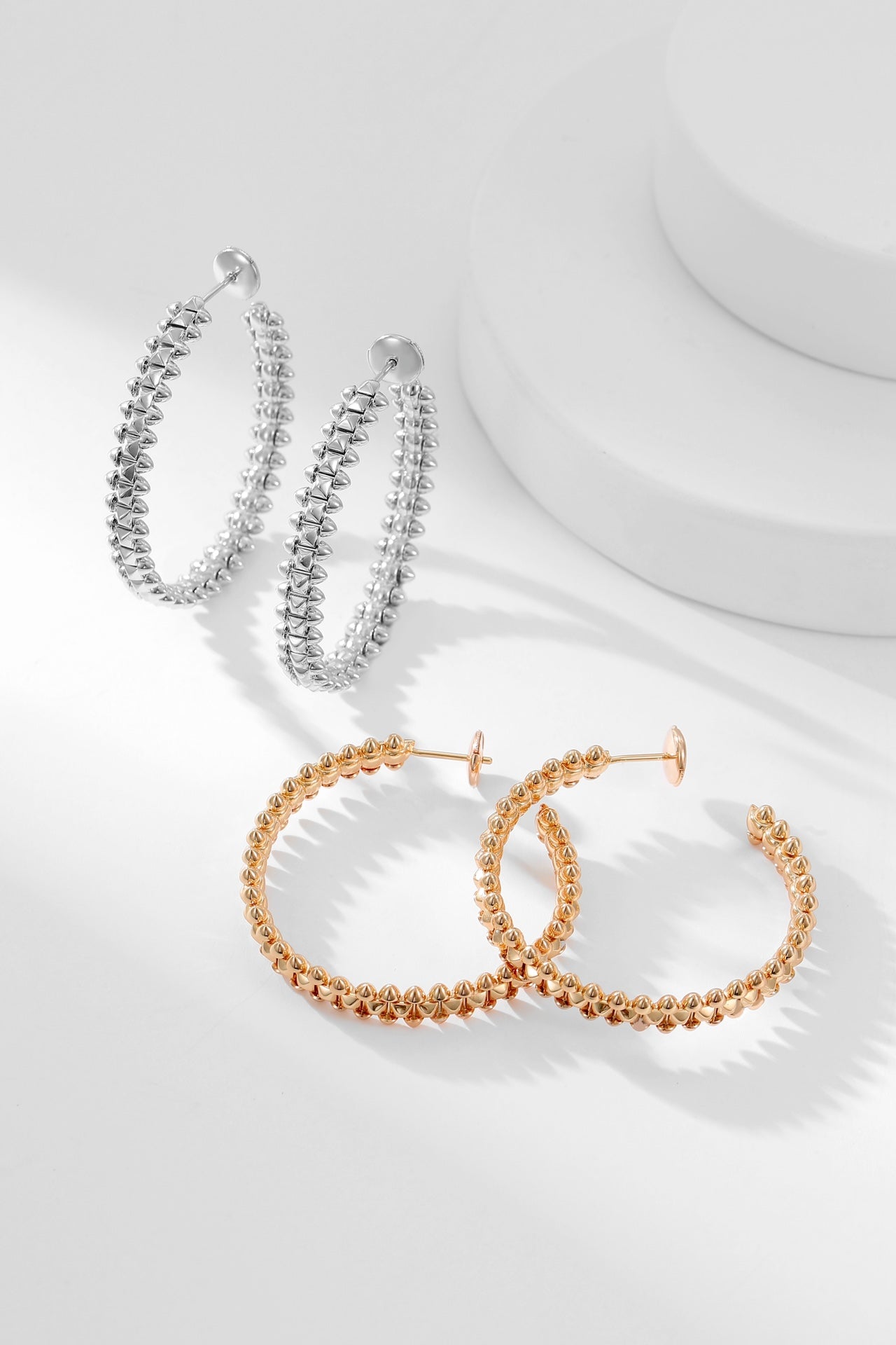 [Marin]CLASH HOOP EARRINGS