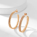 [Marin]CLASH HOOP EARRINGS