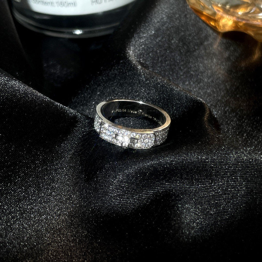 [Marin]KELLY SILVER DIAMOND RING