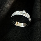 [Marin]KELLY SILVER DIAMOND RING