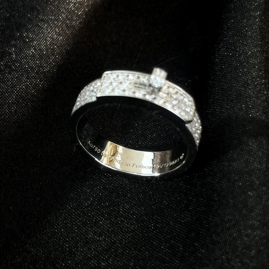 [Marin]KELLY SILVER DIAMOND RING