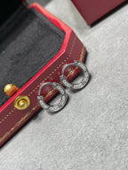 [Marin]LOVE DIAMOND EARRINGS