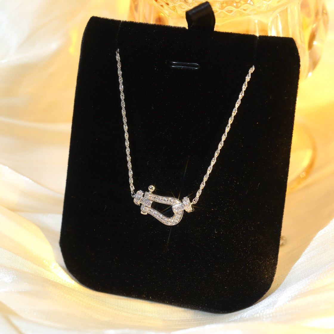 [Marin]FORCE 10 DIAMOND SILVER NECKLACE MINI MODEL
