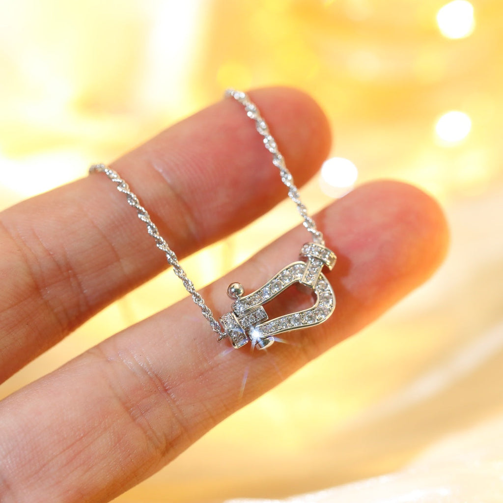 [Marin]FORCE 10 DIAMOND SILVER NECKLACE MINI MODEL