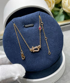 [Marin]FORCE 10 DIAMOND PINK GOLD NECKLACE