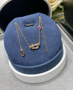 [Marin]FORCE 10 DIAMOND PINK GOLD NECKLACE