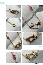 [Marin]FORCE 10 DIAMOND PINK GOLD NECKLACE