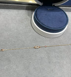 [Marin]FORCE 10 DIAMOND CHAIN LINK PINK GOLD BRACELET