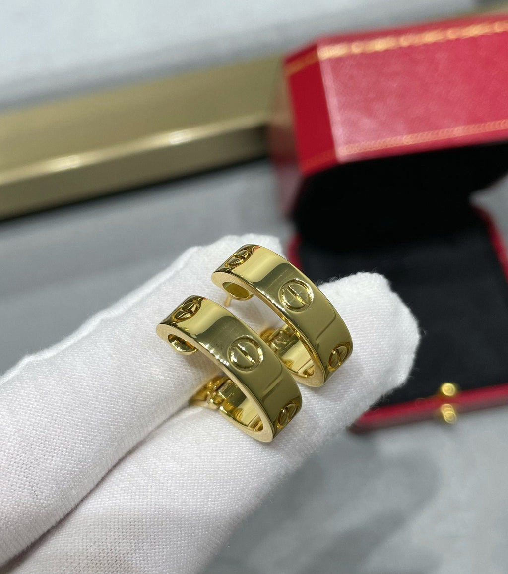 [Marin]LOVE 5.5MM EARRINGS