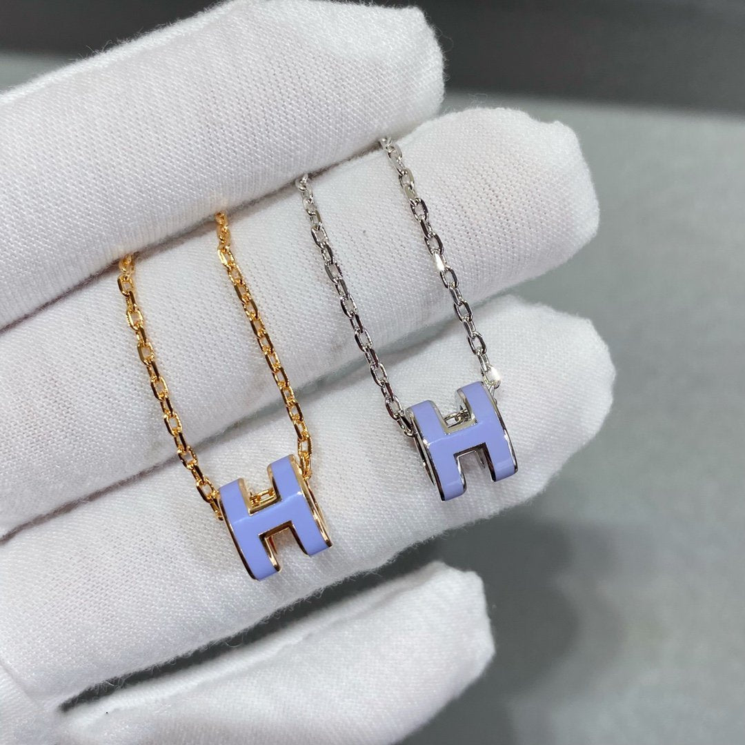 [Marin]MINI POP H NECKLACE