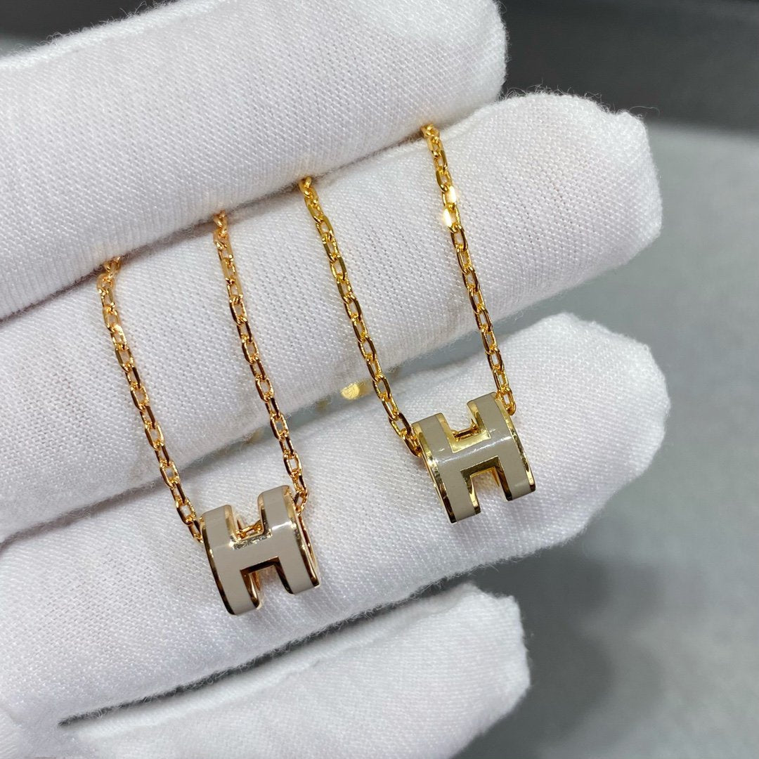 [Marin]MINI POP H NECKLACE