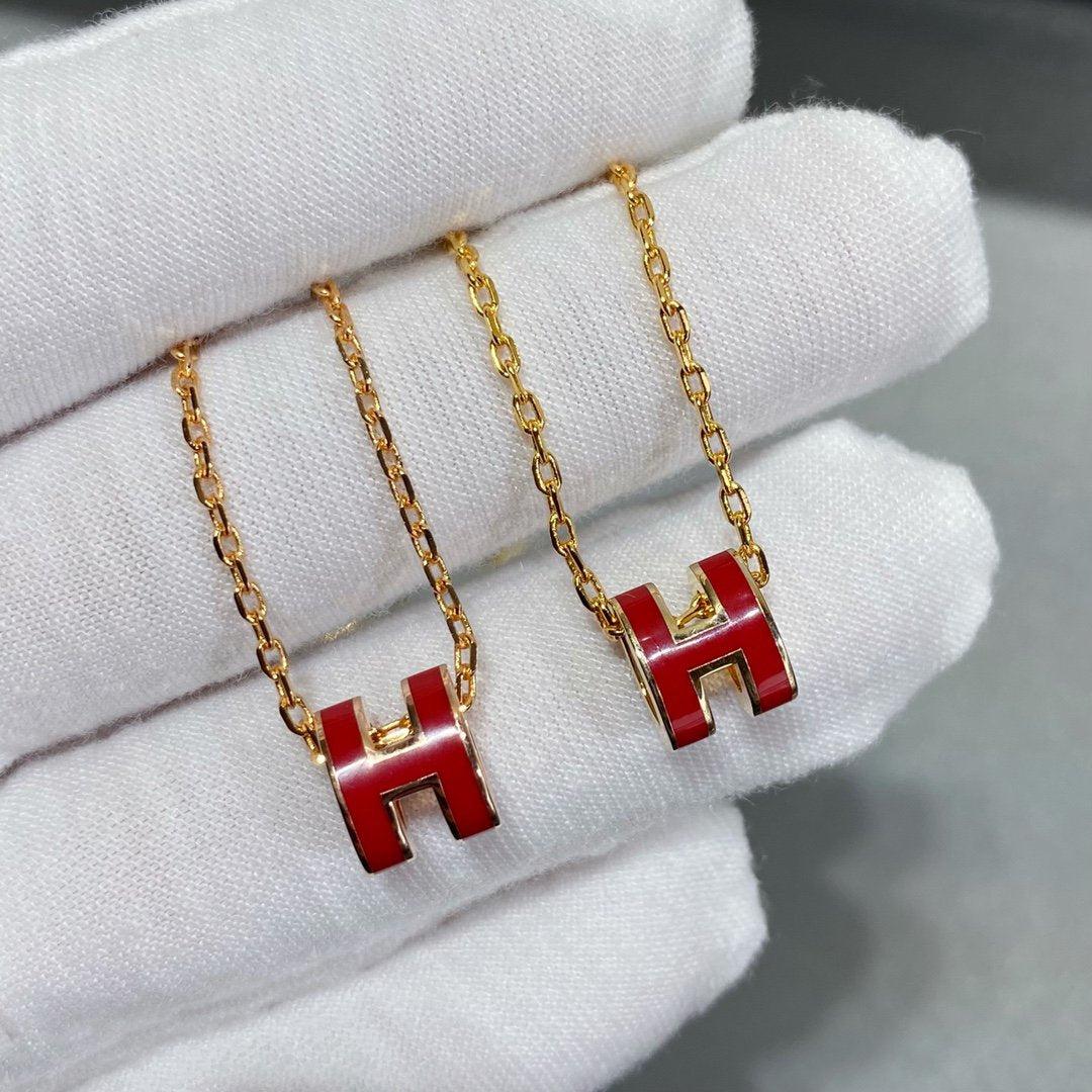 [Marin]MINI POP H NECKLACE