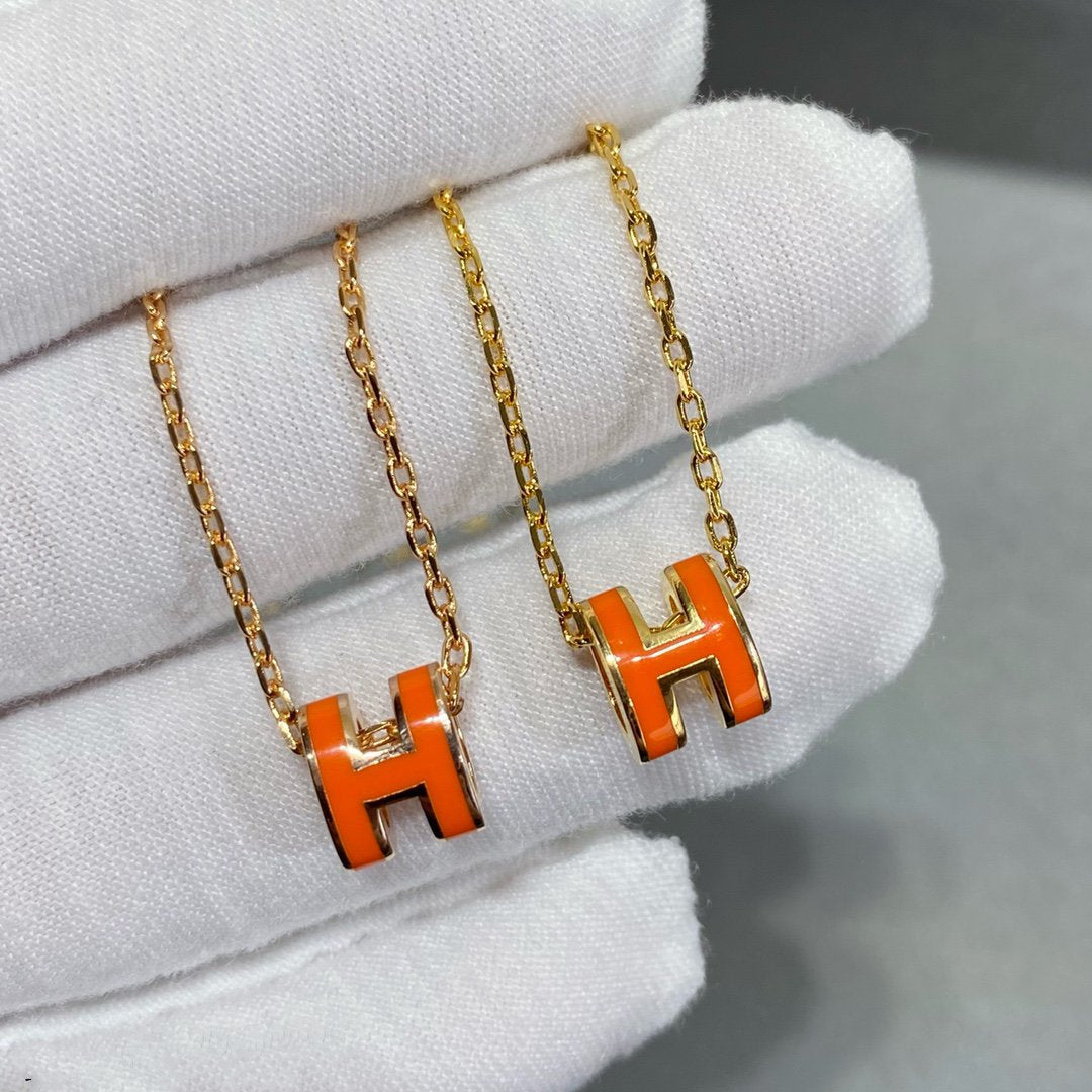 [Marin]MINI POP H NECKLACE