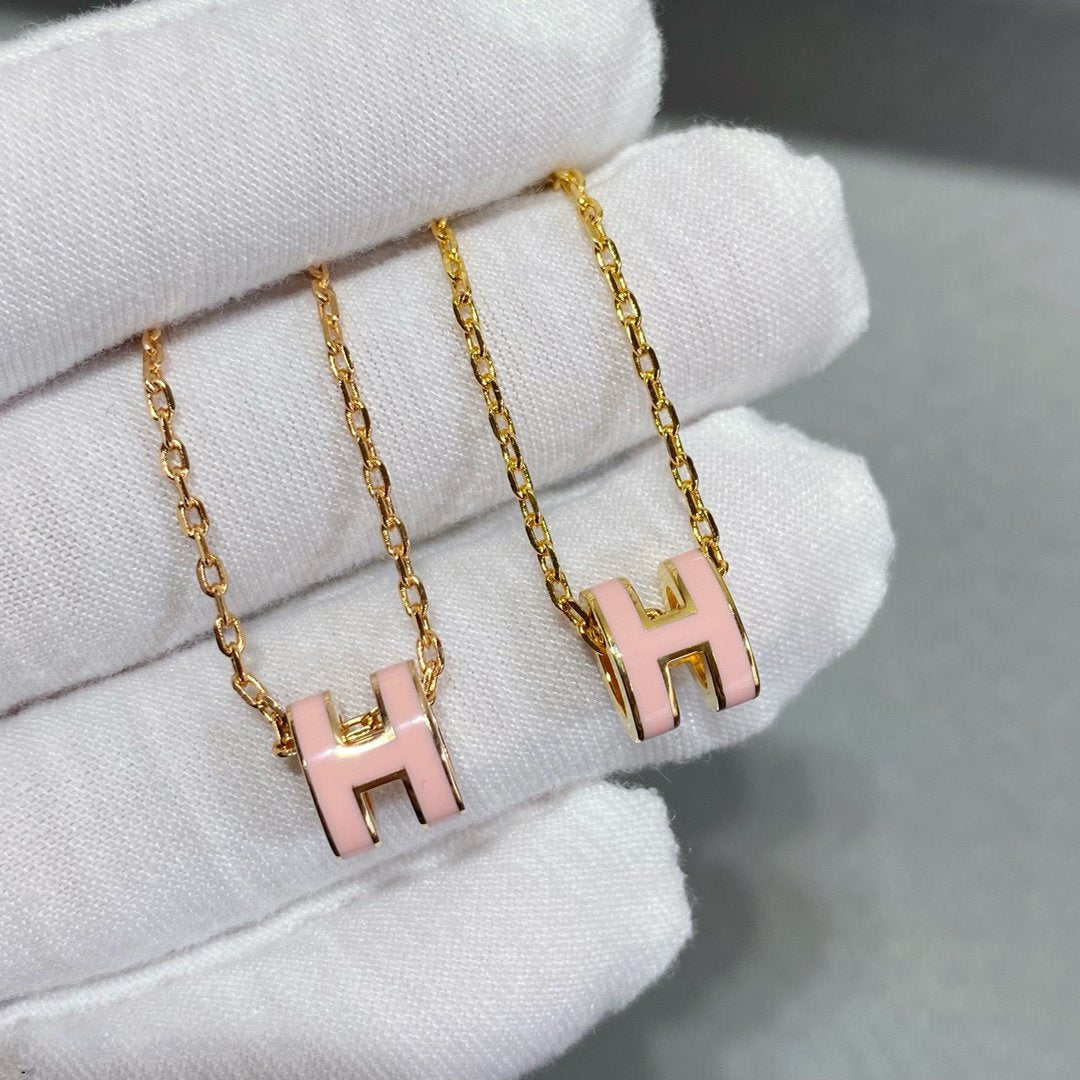 [Marin]MINI POP H NECKLACE
