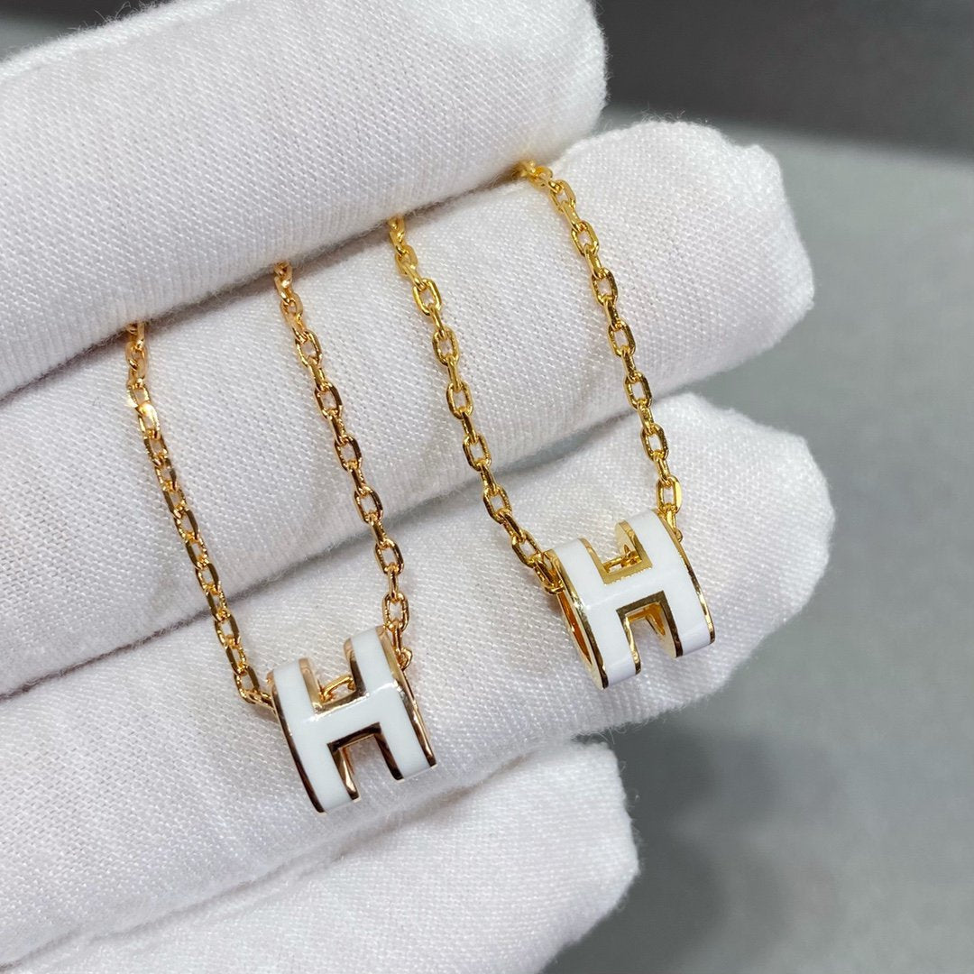 [Marin]MINI POP H NECKLACE
